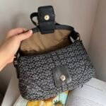 Coach Signature Soho Buckle Shoulder Bag - Denim Navy/Silver 🍒✨💕 - Image 5