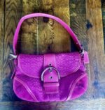 Y2K Vintage Coach 2004’s Soho Signature Shoulder Canvas Bag ❤️✨