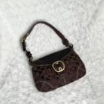 Y2K Coach Bleecker Chocolate brown canvas shoulder bag ❤️✨ - Image 6