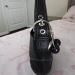 Coach Y2K Soho Black Buckle Flap Shoulder Bag Purse 🍒✨💕 - Image 5