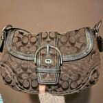 Vintage Coach Dark Brown Soho Buckle Shoulder Purse 🍒✨💕