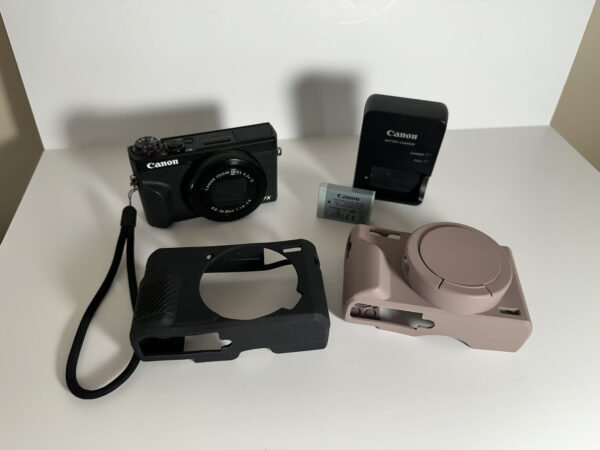 Canon PowerShot G7 X Mark III 20.2MP 4K Digital Camera 4.2x Optical Zoom Cases ❤️ 📸