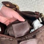 Y2K Coach Bleecker Chocolate brown canvas shoulder bag ❤️✨ - Image 3