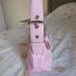 Vintage Y2K Pink Shoulder Bag Baguette Purse Rare 🍒✨💕 - Image 6