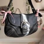 Coach mini soho leather baguette 🍒✨💕 - Image 3