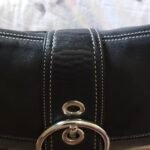 Coach Y2K Soho Black Buckle Flap Shoulder Bag Purse 🍒✨💕 - Image 3