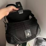 coach signature soho buckle shoulder bag - black/silver 🍒✨💕 - Image 6