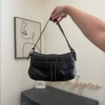 Vintage Y2K Coach Brown Mini Soho Leather Shoulder Bag ❤️✨ - Image 6