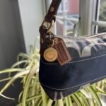 Coach Signature Denim Baguette Shoulder Bag 🍒✨💕 - Image 3