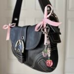 Coach mini soho leather baguette 🍒✨💕 - Image 5