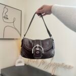 Vintage Y2K Coach Brown Mini SohoLeather Shoulder ❤️✨ - Image 5