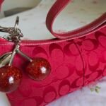 Y2K Vintage Rare Coach Red East West Baguette Shoulder Bag with coin purse 🍒✨💕 - Image 3