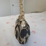 Vintage Y2K Coach Lurex Poppy Gold Hardware Small Shoulder Bag 🍒✨💕 - Image 5