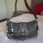 Y2K Vintage Coach Brown Mini Soho Signature 🍒✨💕