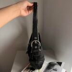 coach signature soho buckle shoulder bag - black/silver 🍒✨💕 - Image 4