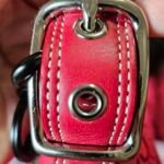 Y2K Vintage Rare Coach Red East West Baguette Shoulder Bag 🍒✨💕 - Image 5