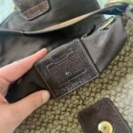 Y2K Coach Brown Suede Jacquard Mini Soho Shoulder Purse ❤️✨ - Image 10