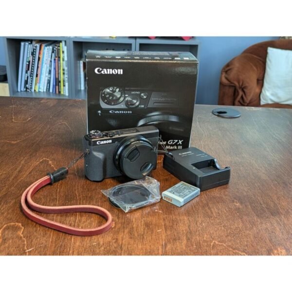 Canon PowerShot G7X Mark III 4K UHD 20.1MP f/2.8 Digital Camera ❤️ 📸