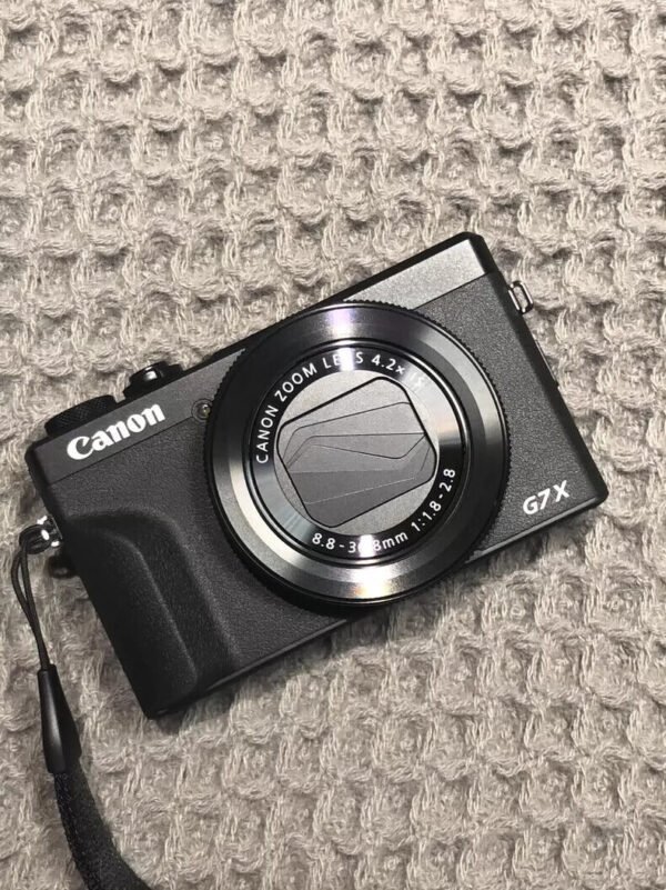 Canon PowerShot G7 X Mark III 20.2MP 4K Digital Camera 4.2x Optical Zoom Black ❤️ 📸