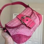 Vintage Coach Soho Jacquard shoulder bag 🍒✨💕 - Image 5