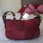 Y2K Vintage Coach Suede Mini Soho Shoulder Bag 🍒✨💕 - Image 3