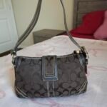 Y2K Vintage Coach Brown Mini Soho Signature 🍒✨💕 - Image 3