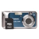 Canon PowerShot A460 5.0MP Blue Digital Camera - Image 2